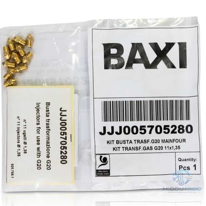 JEUX DE BEC GV CHAUDIÈRE BAXI/CHAPPE