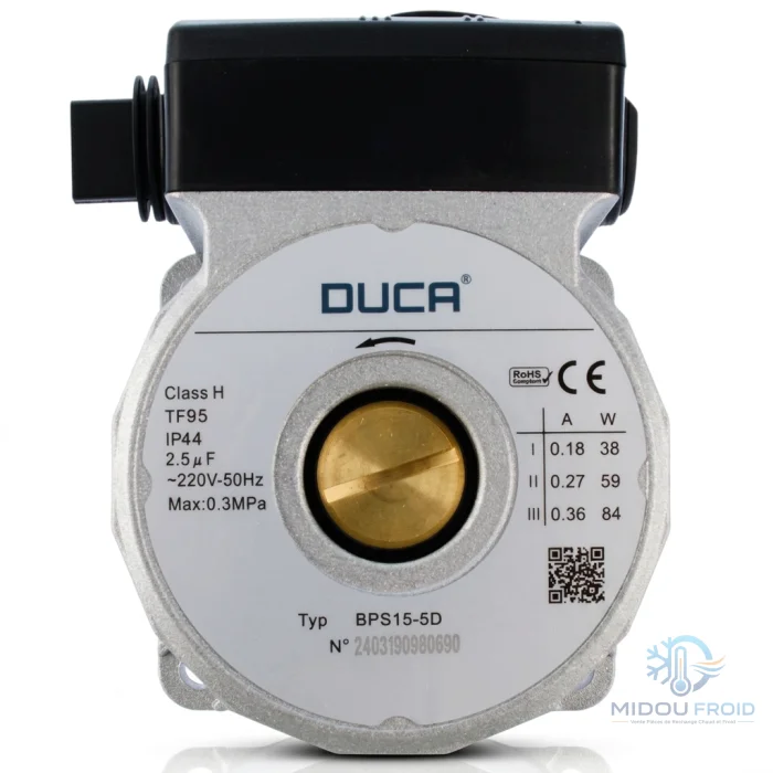 POMPE CHAUDIÈR DUCA 84W