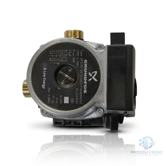 POMPE CHAUDIÈRE GRUNDFOS 78 W COMPLET — 5