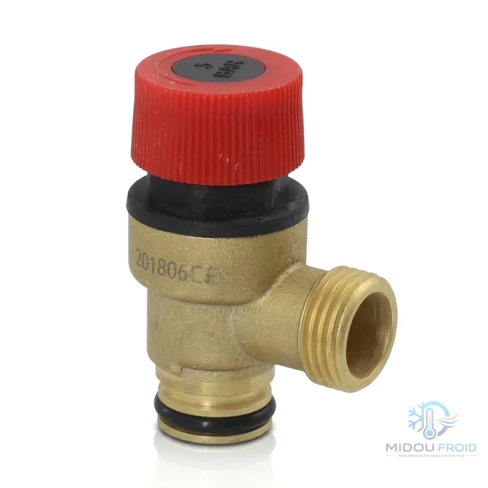 SOUPAPE DE SÉCURITÉ 3 BAR MALLE BRONZE — 2