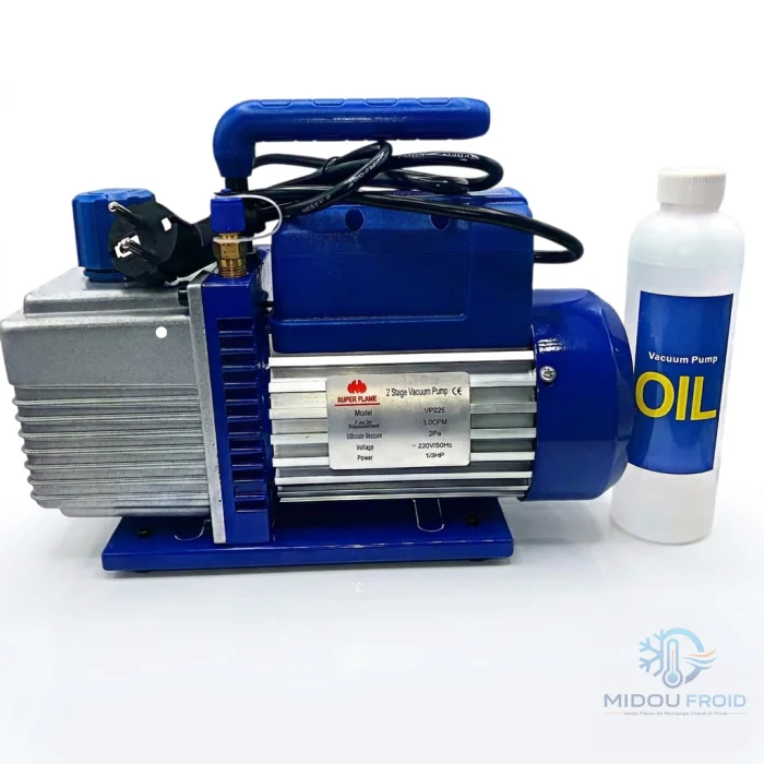 POMPE A VIDE 1/3 HP _225_VP /3CFM — 2