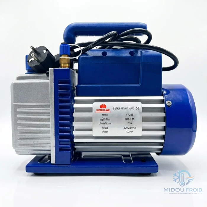 POMPE A VIDE 1/3 HP _225_VP /3CFM — 3