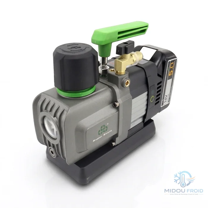 POMPE À VIDE BATTERIE 1/4HP –18V SUPER STARS — 5