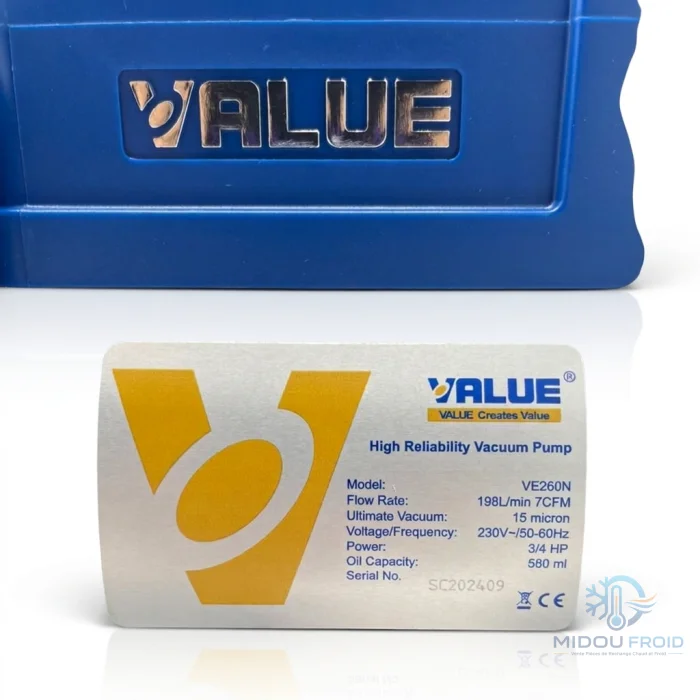 بومبا فيد فاليو  2 ستاج VALUE 3/4HP VE260N 2 STAGE — 3