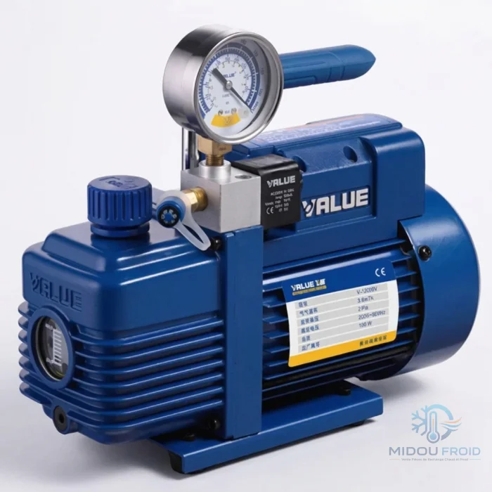 POMPE A VIDE –MARQUE VALUE réf–V-I160SV 1 STAGE — 1