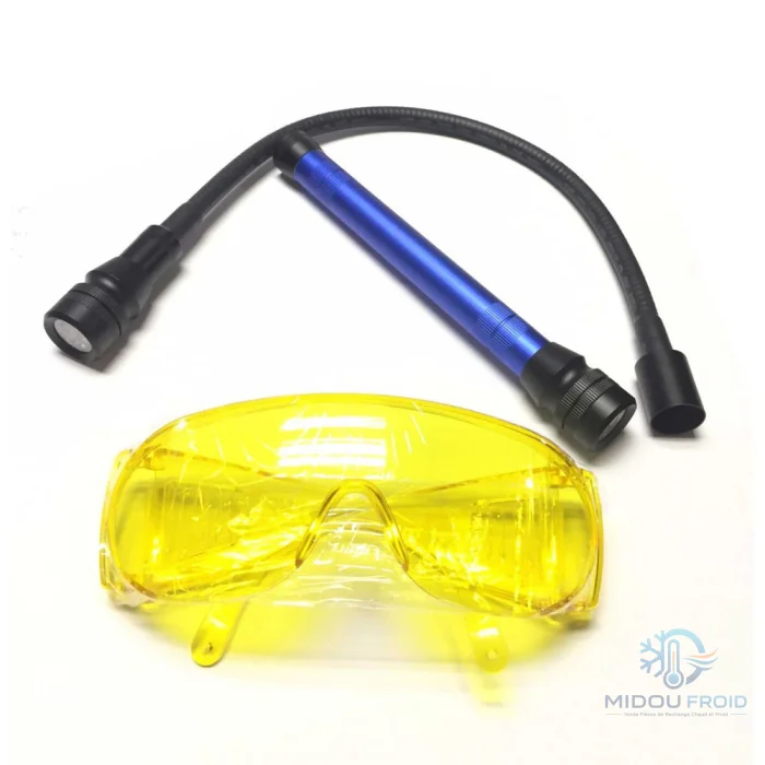 LAMPE TORCHE- UV+BRAS FLEXIBLE PROFESSIONNELLE DERRCO — 2