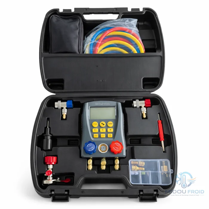 MANO 2 VOIES DIGITAL MANIFOLD PRESSURE TESTER — 2