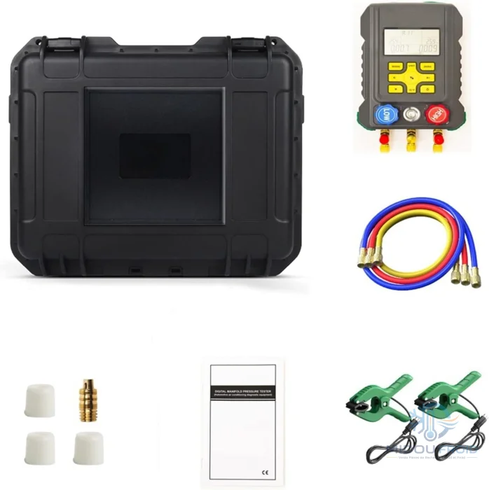 MANO DIGITAL MANIFOLD GAUGE DUOYI 522A — 2