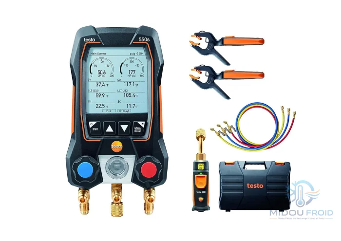 MANO DIGITAL TESTO 550s