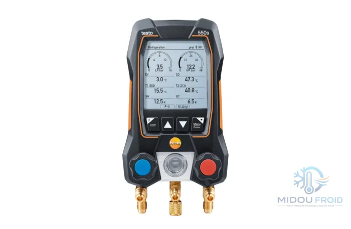 MANO DIGITAL TESTO 550s — 2