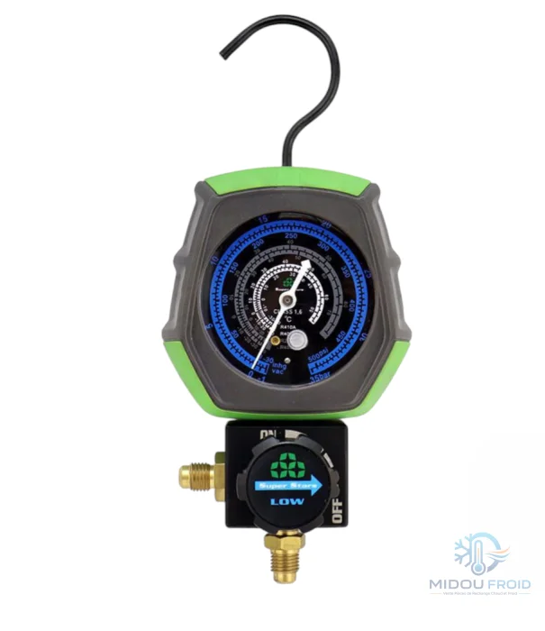 MANO SUPER STARS 1 VOIS GAZ R22_R134A_R404A_R407C_R410A — 2