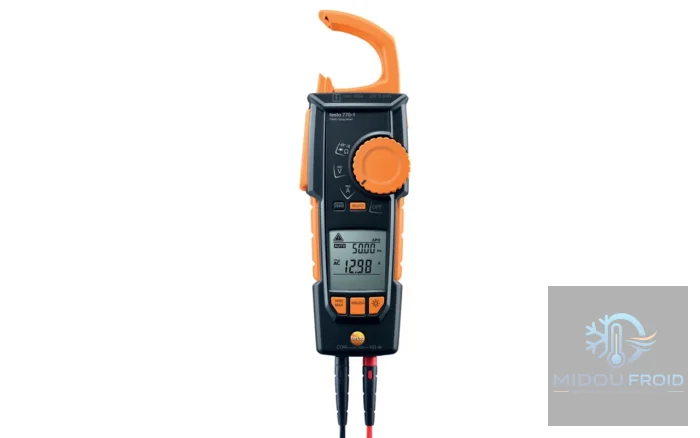 PINCE AMPEREMETRIQUE NUMÉRIQUE TESTO 770-1 MAX 400A–600V