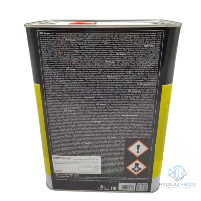 PRODUIT NETTOYAGE CIRCUITS FRIGORIFIQUE 5L — 2