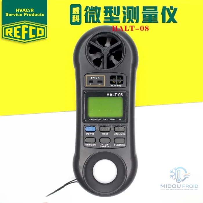 REFCO SANS TEMPERATEUR POUR HALT-08-TS