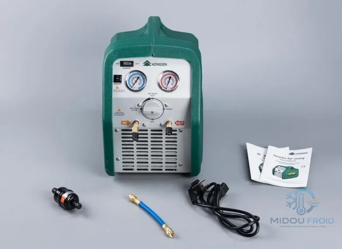STATION RÉCUPÉRATION HONGSEN POWER_3/4 HP HS_R250_f — 3