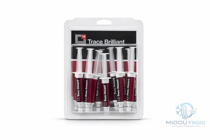 TRACE BRILLIANT RED DETECTEUR OF REFRIGERANT 12PCS*7.5ML — 2