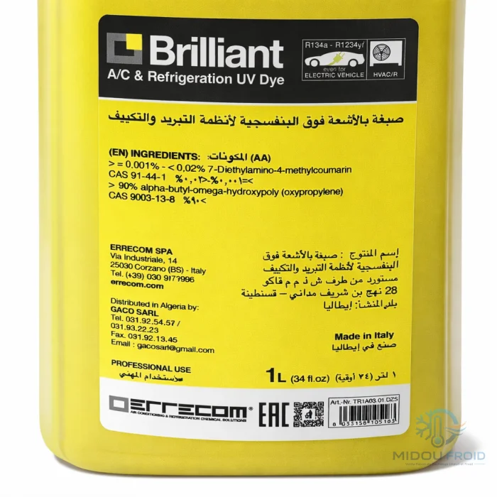 TRASEUR DE FUITE BRILLIANCE 1L UV — 3