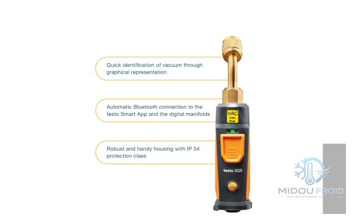 VACUOMÉTRE TESTO 552I — 2