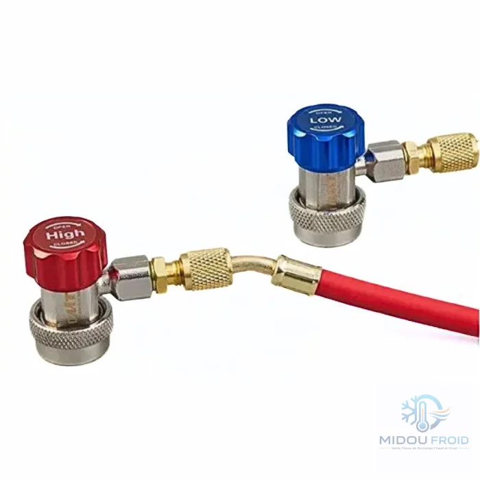 VALVE CHARGE AUTO MALE R134A 2PCS — 3