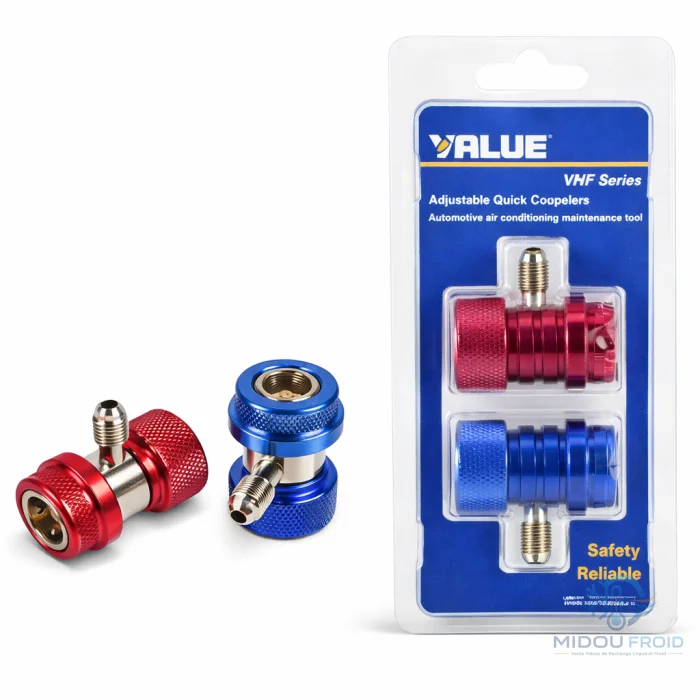VALVE CHARGE AUTO VALUE R134A 2PCS