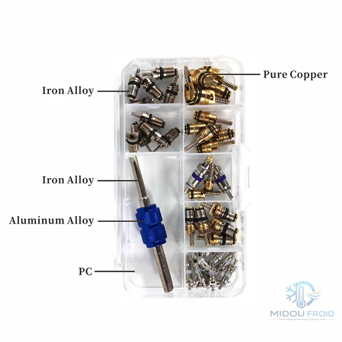BOITE VALVE AUTO  35PCS — 2