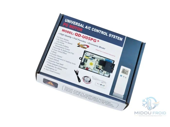 CARTE CLIM UNIVERSAL A/C CONTROL SYSTEM BLEU