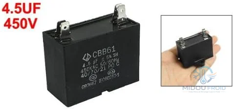 CONDENSATEUR CLIM 4.5UF-450VAC — 2