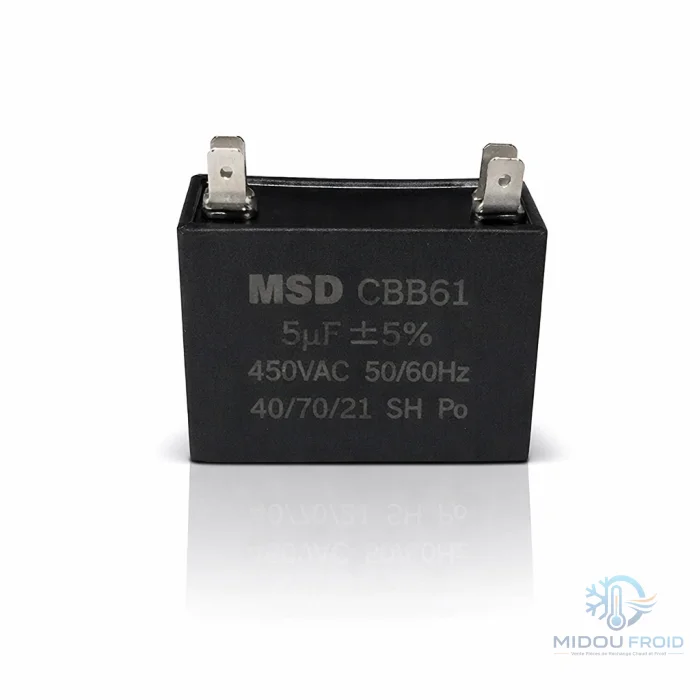 CONDENSATEUR CLIM 5UF