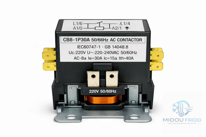 CONTACTEUR CLIM 18000BTU