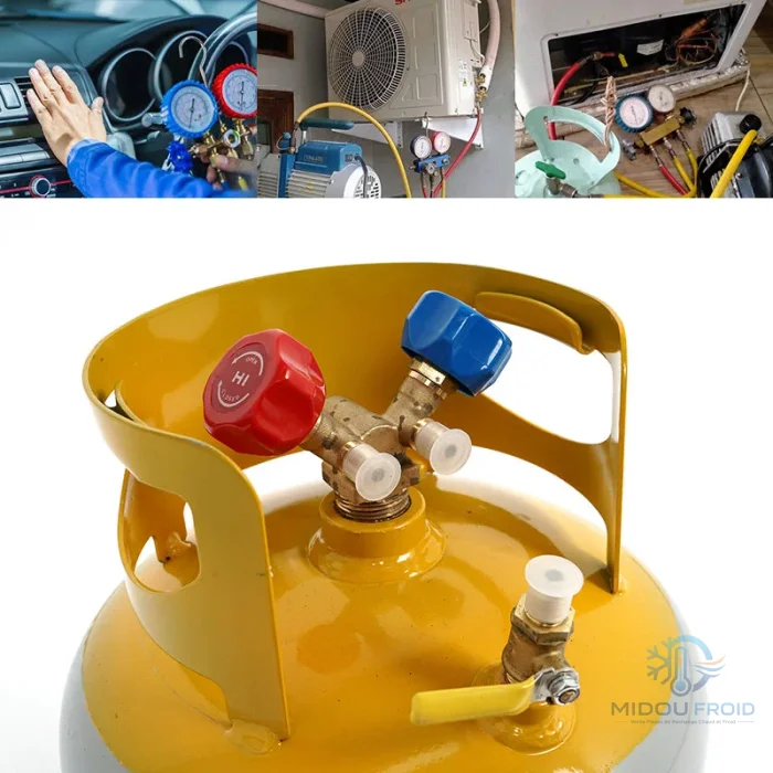 BOUTEILLE DE RECUPERATION GAZ 22k — 2