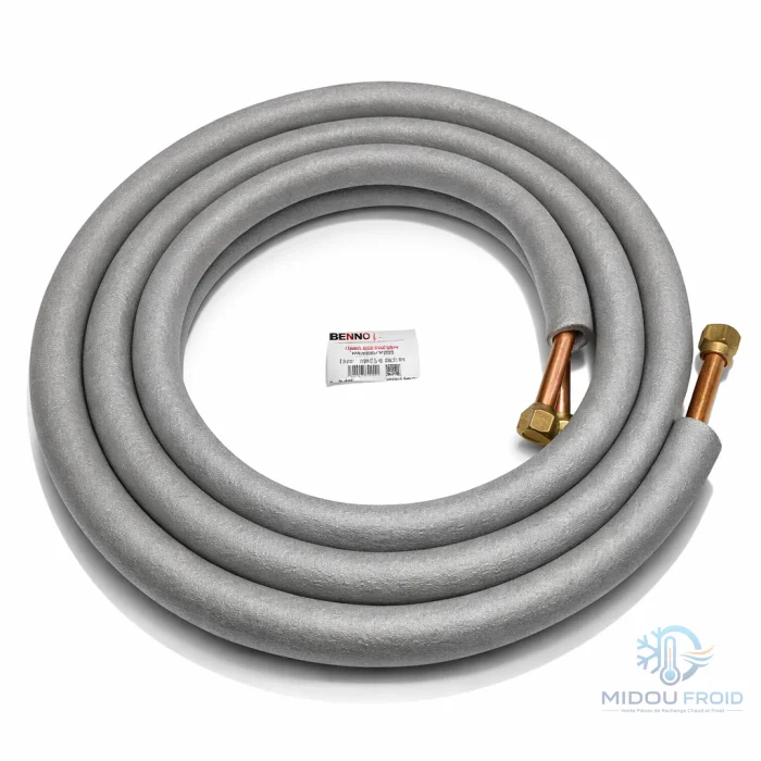 KIT CLIM CUIVRE 1/4-1/2 *3.5M –12000BTU *18000BTU