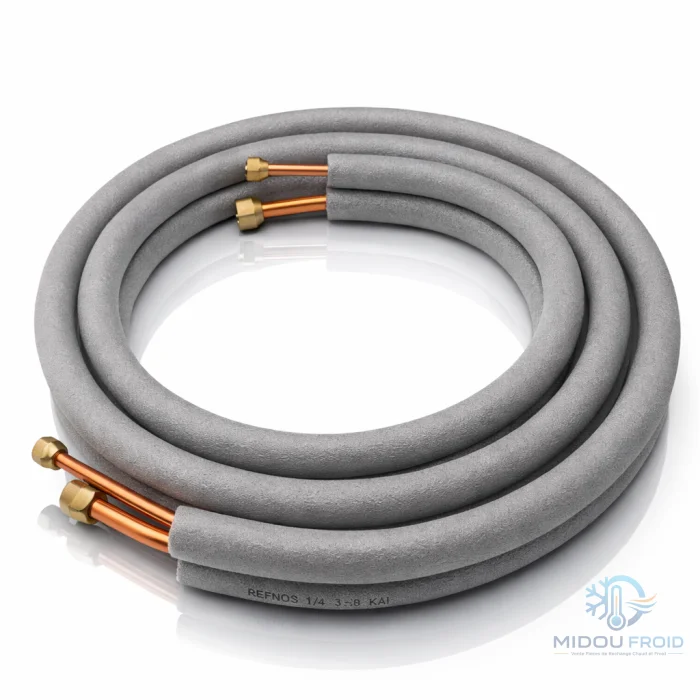 KIT CLIM CUIVRE 1/4-1/2 *3M –12000BTU *18000BTU