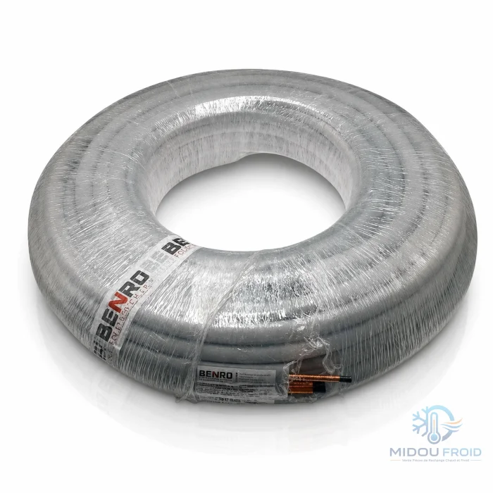 KIT CLIM CUIVRE 1/4″-1/2″–50M –12000BTU *18000BTU