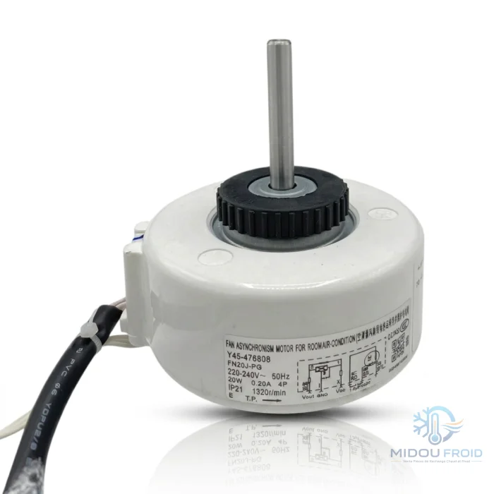 MOTEUR VENTILO CLIM INTERIEUR 20W- ROTATION DROIT