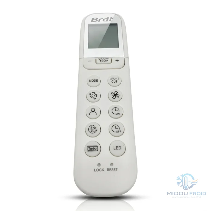 TELECOMMANDE CLIM BRANDT/AC-34