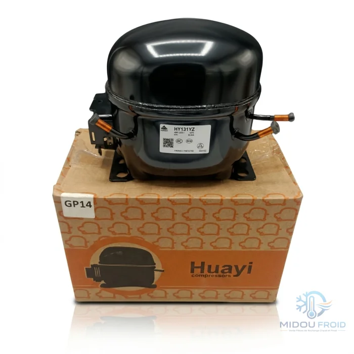 COMPRESSEUR HUAYI /CUBIGEL GP14–RF–HY131YZ R134