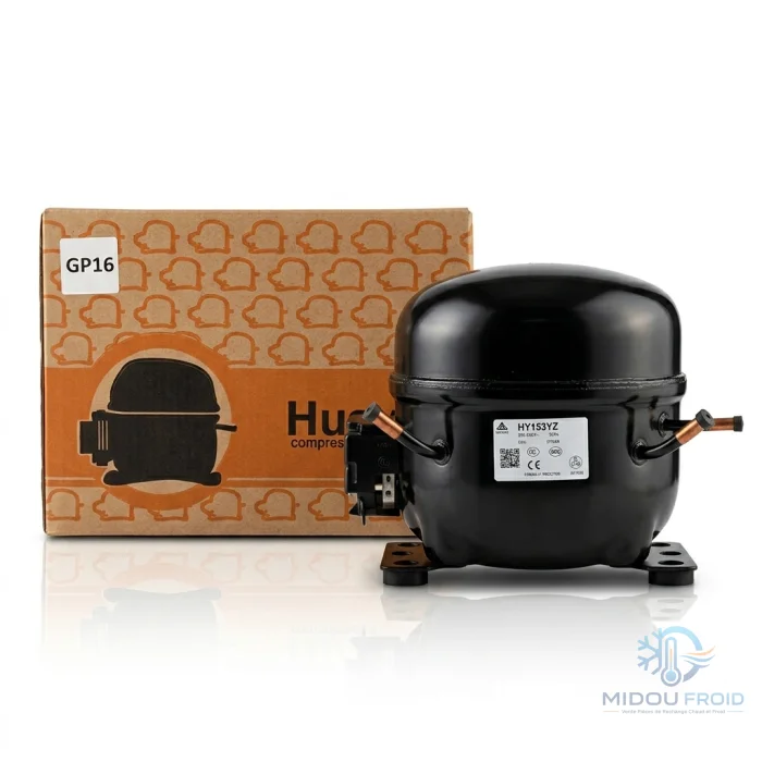 COMPRESSEUR HUAYI /CUBIGEL GP16–RF–HY153YZ R134