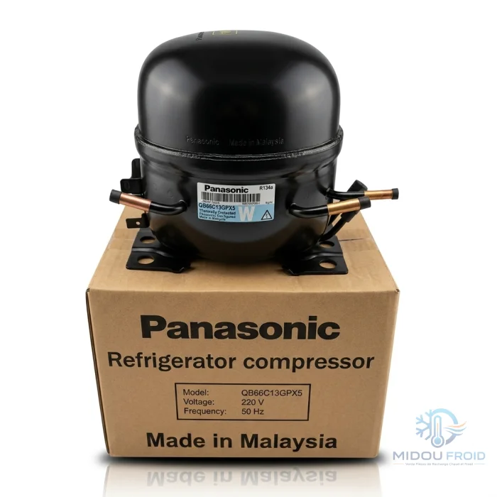 COMPRESSEUR PANASONIC QB66C13GPX5 1/5–R134A