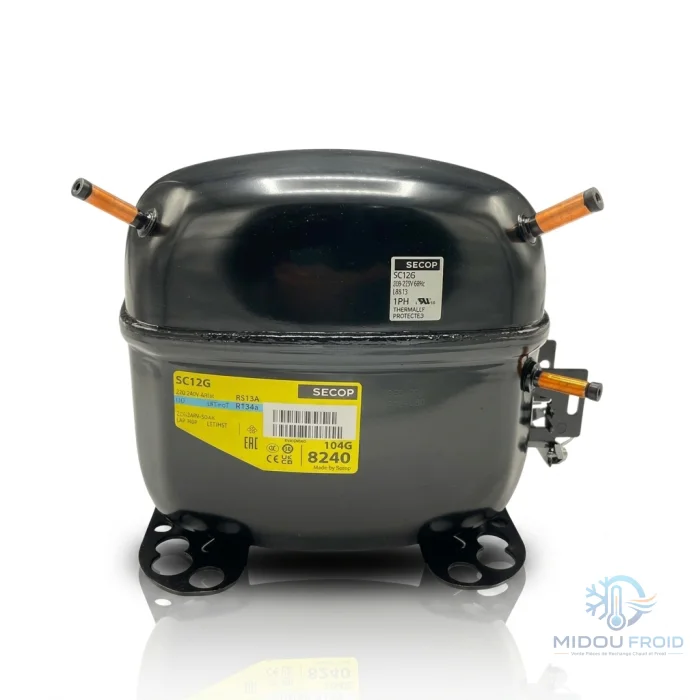 COMPRESSEUR SECOP SC12G–3/8- (R134A)