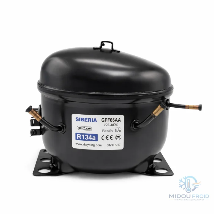 COMPRESSEUR SIBERIA GFF66AA 1/5 -R134A