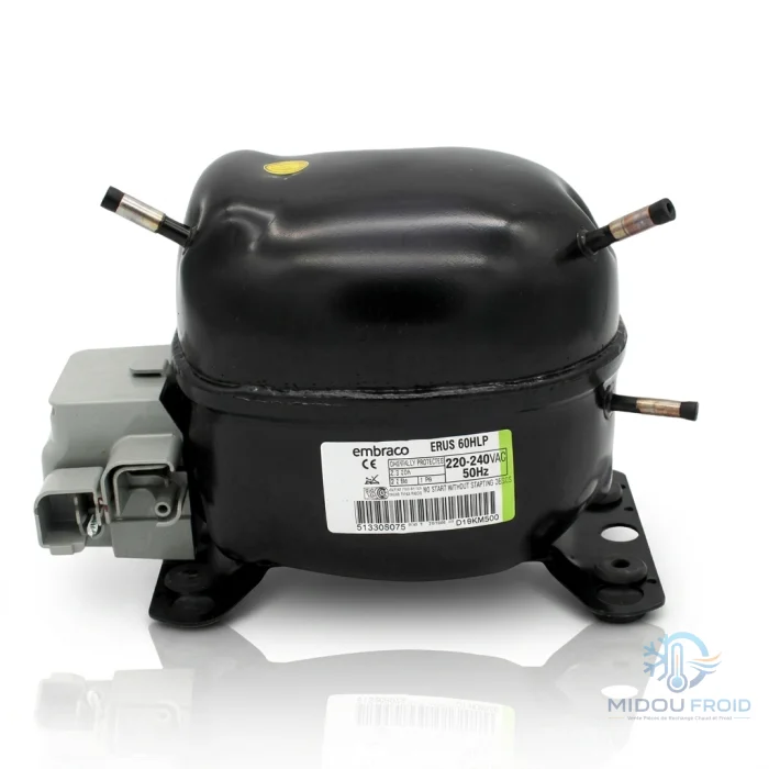 COMPRESSEURS EMBRACO 1/6 R134 REF ERUS 60HLP