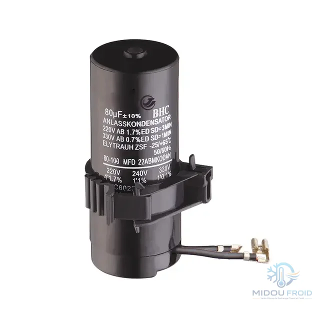 CONDENSATEUR 80uf DEMARAGE