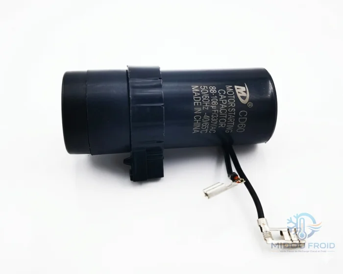 CONDENSATEUR 88uf –108uf DEMARAGE