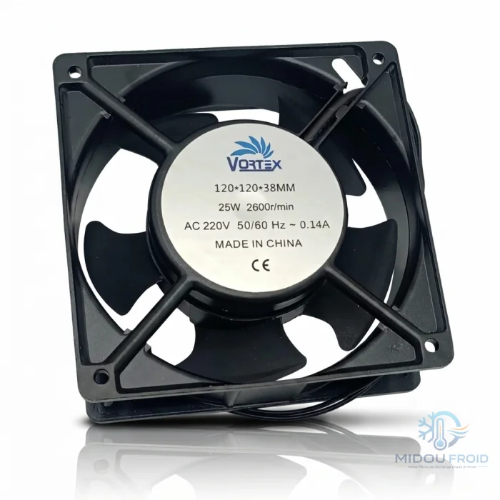 MOTEUR VENTILO CARRE 12*12