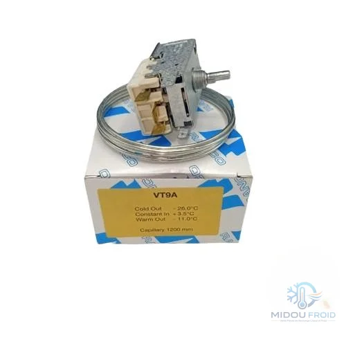THERMOSTAT vt9A original 3 fiche 1.20cm — 2