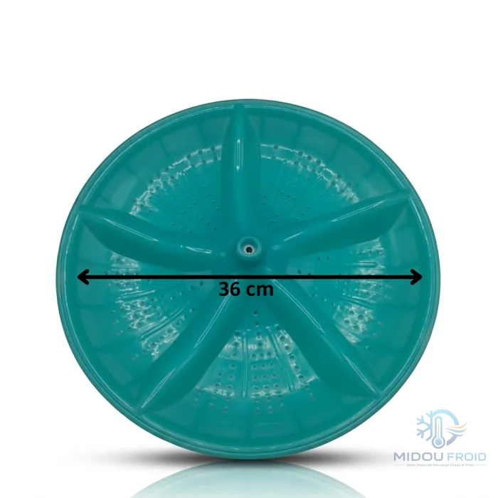 PLATEAU VERT CARRIE 36CM — 2