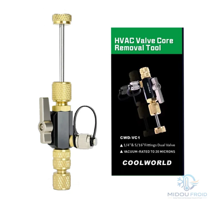 DEMANDE VALVE COOL WORLD R22 ET R410 — 2