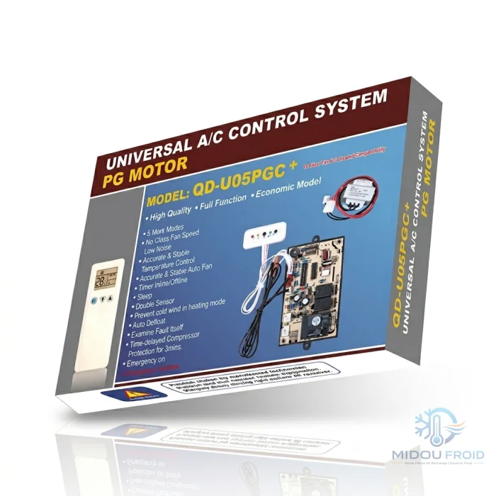 CARTE CLIM UNIVERSAL A/C CONTROL SYSTEM BLEU AVEC CONDENSATEUR