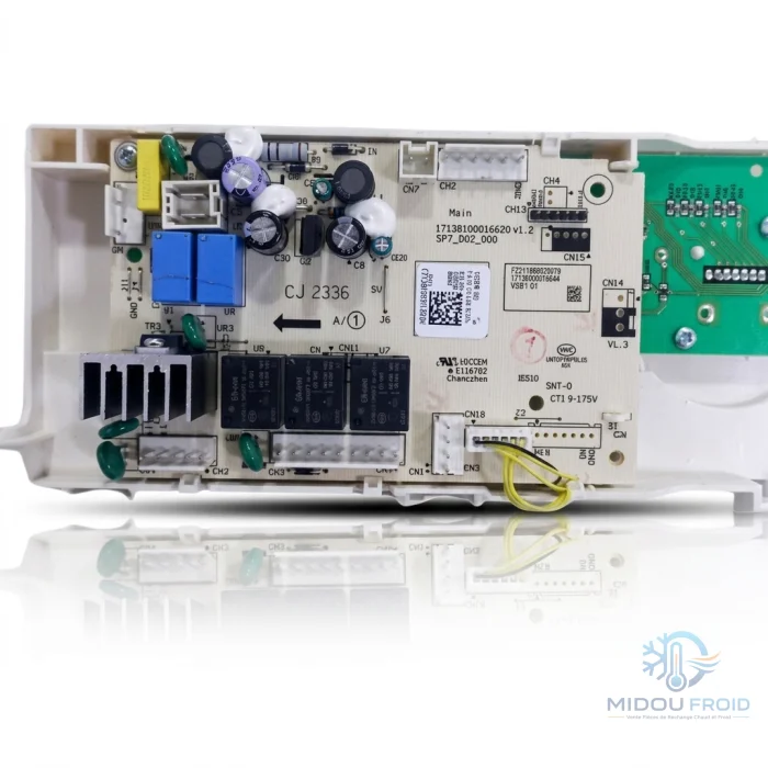 CARTE M/LAVER CONDOR 8KG + AFFICHEUR — 2