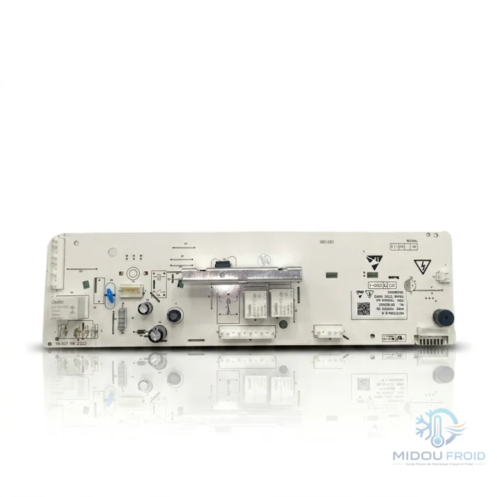 CARTE M/LAVER IRIS 3 BOUTON — 2